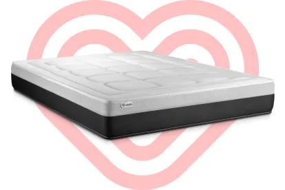 Matelas 200x200 cm Ressorts ensachés et Mémoire de forme - Vital Form