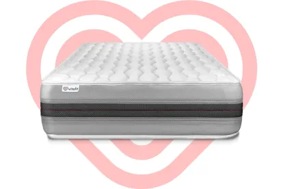 Matelas 90x180 cm Ressorts ensachés et Mémoire de forme - Vitalspring Recover