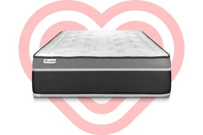 Matelas 80x190 cm Ressorts ensachés et Mémoire de forme - Vital Care