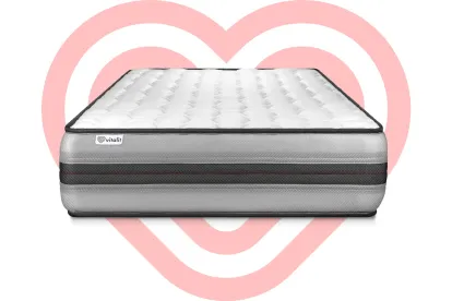 Matelas 100x210 cm Ressorts ensachés et Mémoire de forme - Vitalpower Recover