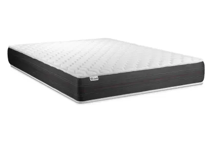 Ensemble Matelas Sommier 160x220 cm - Sommier Blanc (en kit) - Vitalspring