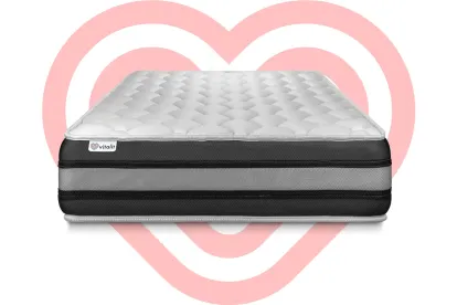 Matelas 90x180 cm Ressorts ensachés et Mémoire de forme - Vitalspring Zen