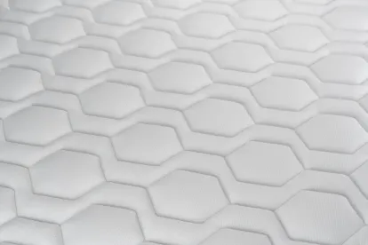 Ensemble Matelas Sommier 90x190 cm - Sommier Noir (en kit) - Vitalpower Recover