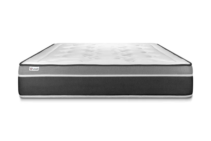 Matelas 160x220 cm Ressorts ensachés et Mémoire de forme - Vital Care