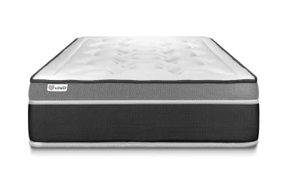 Matelas 90x190 cm Ressorts ensachés et Mémoire de forme - Vital Care