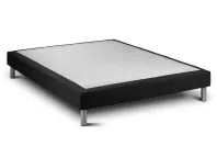 Ensemble Matelas Sommier 140x200 cm - Sommier Noir (déjà monté) - Vitalmemo Ensemble Matelas Sommier 140x200 cm - Sommier Noir (déjà monté) - Vitalmemo